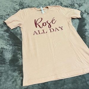 Bella canvas Rose all day t shirt!